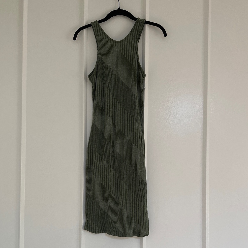 Cleo Apparel Green Tank Top Dress
